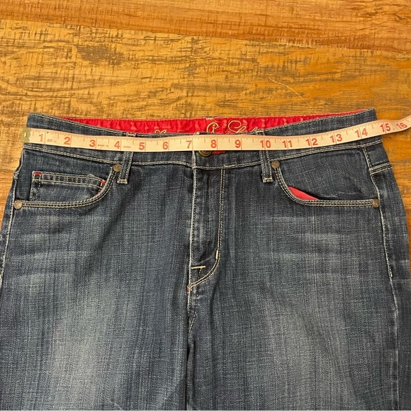Grace bootcut by Cookie Johnson - size 28 denim jeans Made in USA - Picture 8 of 15